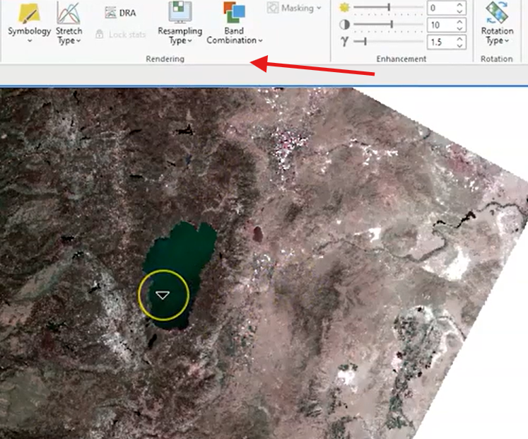 multi-band raster in ArcGIS